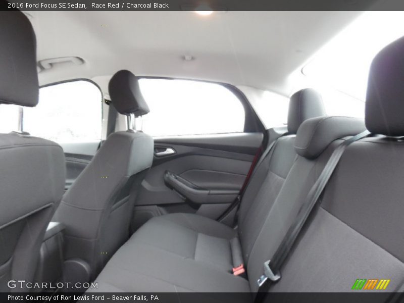 Rear Seat of 2016 Focus SE Sedan