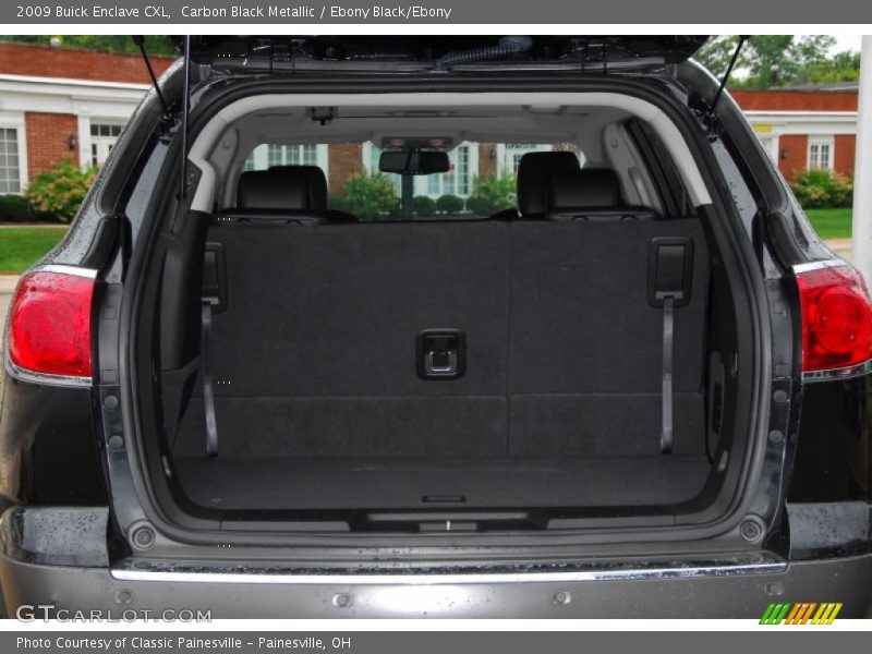 Carbon Black Metallic / Ebony Black/Ebony 2009 Buick Enclave CXL