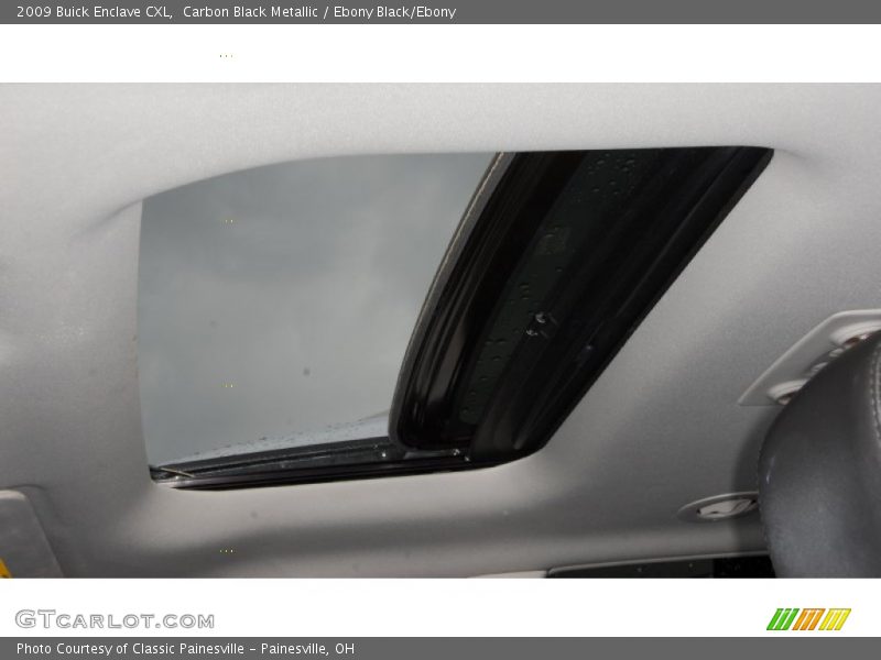Carbon Black Metallic / Ebony Black/Ebony 2009 Buick Enclave CXL