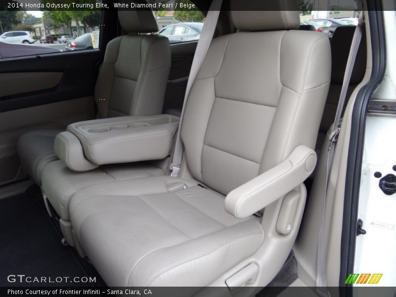 Rear Seat of 2014 Odyssey Touring Elite