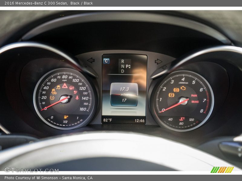  2016 C 300 Sedan 300 Sedan Gauges