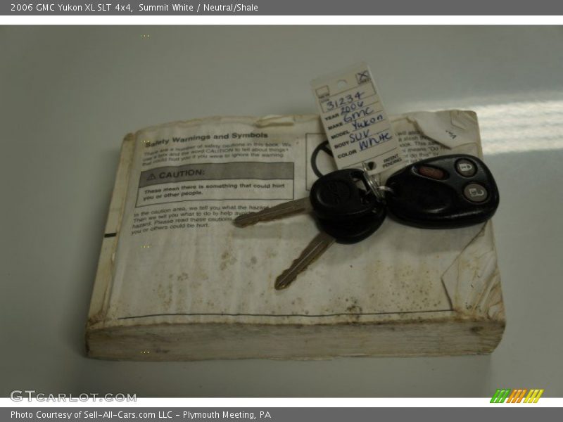 Summit White / Neutral/Shale 2006 GMC Yukon XL SLT 4x4