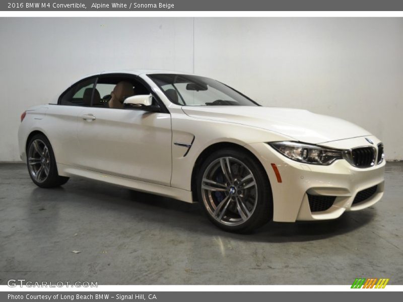 Front 3/4 View of 2016 M4 Convertible