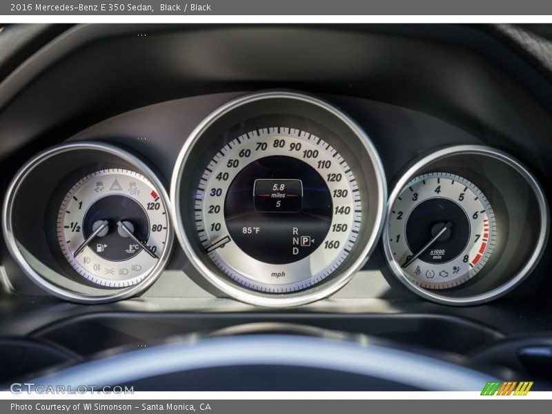 Black / Black 2016 Mercedes-Benz E 350 Sedan