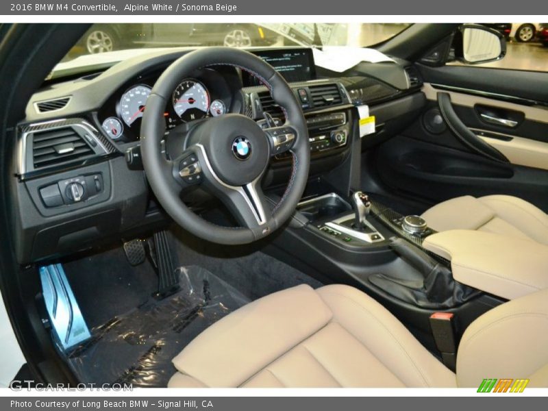 Sonoma Beige Interior - 2016 M4 Convertible 