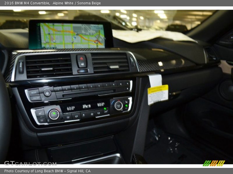 Controls of 2016 M4 Convertible