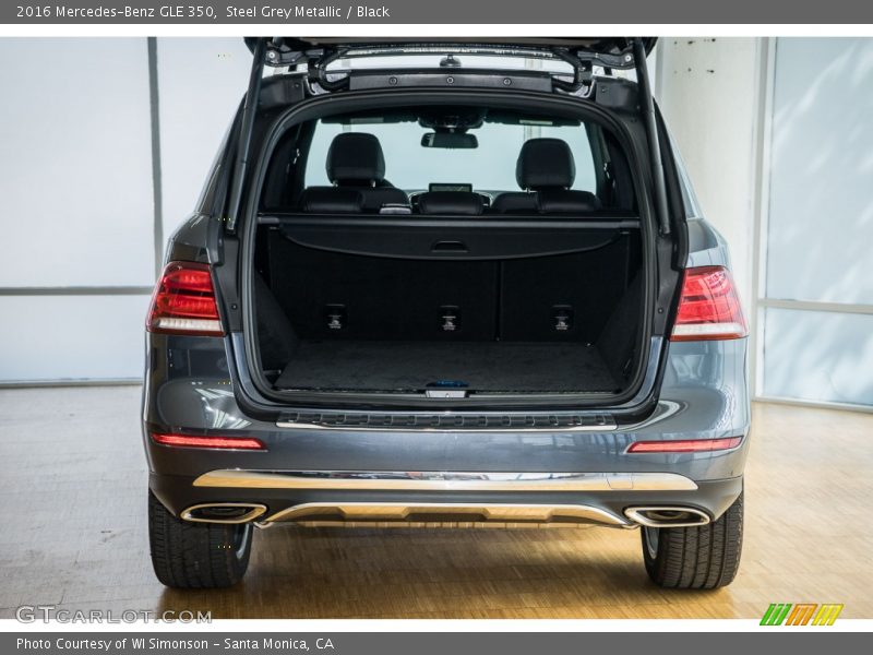 Steel Grey Metallic / Black 2016 Mercedes-Benz GLE 350