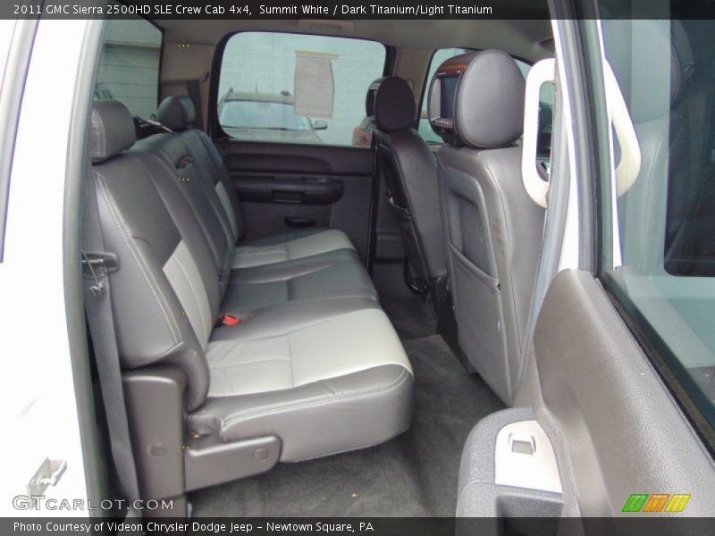 Summit White / Dark Titanium/Light Titanium 2011 GMC Sierra 2500HD SLE Crew Cab 4x4