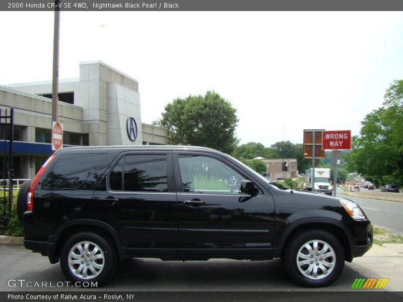 Nighthawk Black Pearl / Black 2006 Honda CR-V SE 4WD