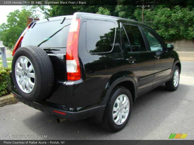Nighthawk Black Pearl / Black 2006 Honda CR-V SE 4WD