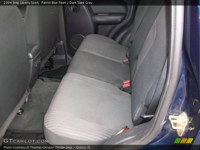 Patriot Blue Pearl / Dark Slate Gray 2004 Jeep Liberty Sport