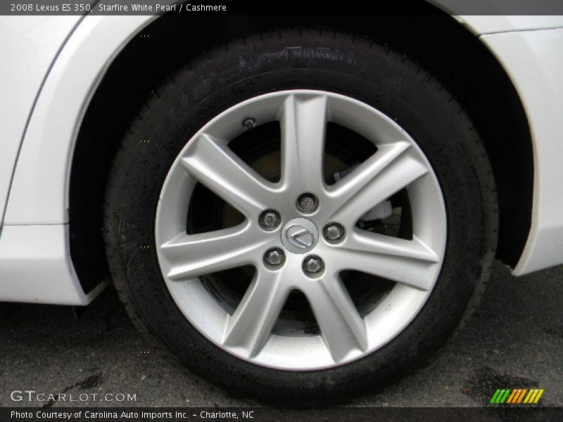 Starfire White Pearl / Cashmere 2008 Lexus ES 350