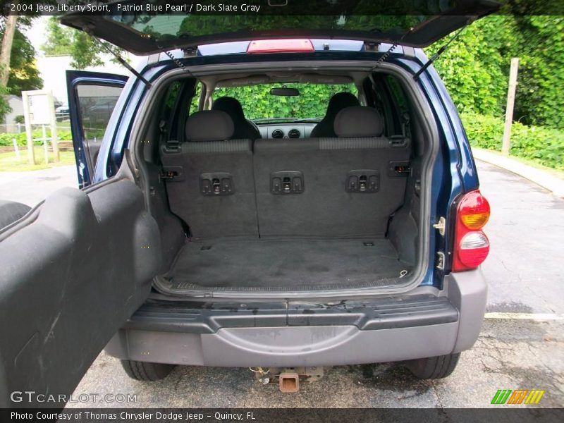 Patriot Blue Pearl / Dark Slate Gray 2004 Jeep Liberty Sport
