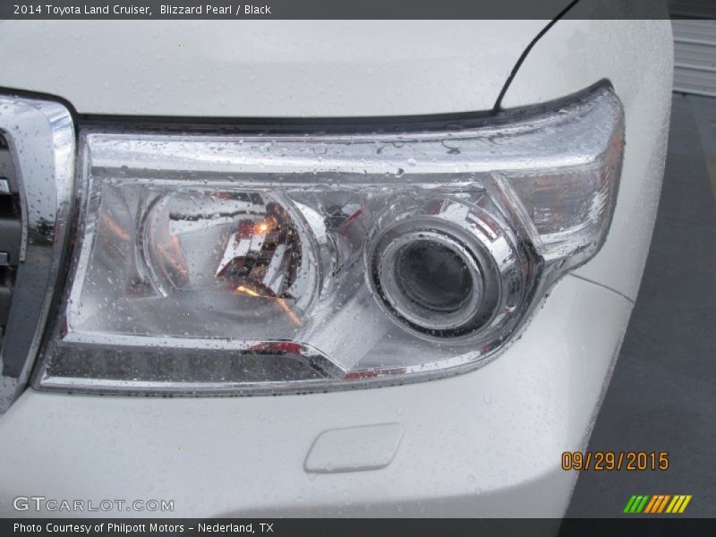 Blizzard Pearl / Black 2014 Toyota Land Cruiser