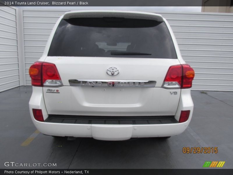 Blizzard Pearl / Black 2014 Toyota Land Cruiser
