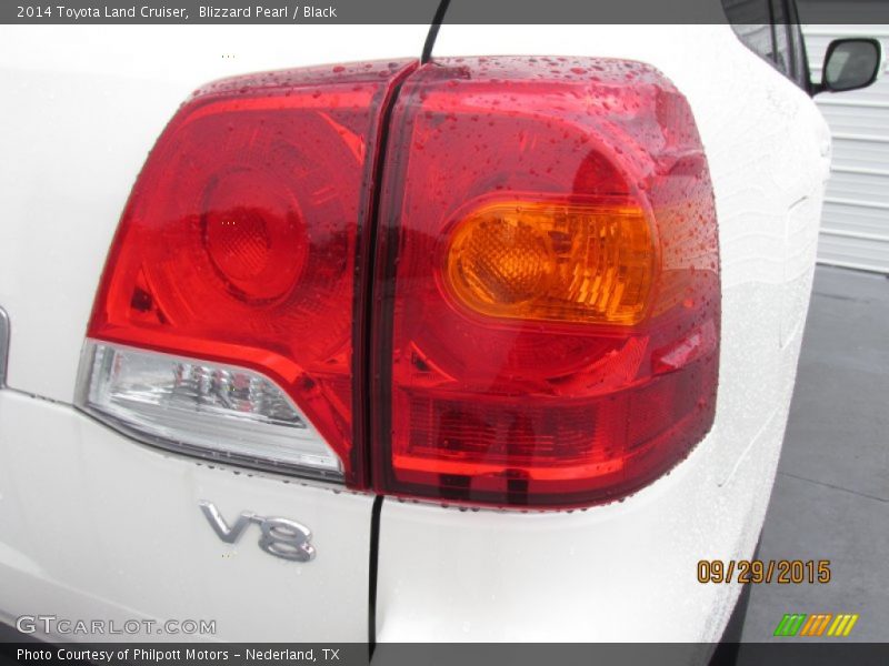 Blizzard Pearl / Black 2014 Toyota Land Cruiser