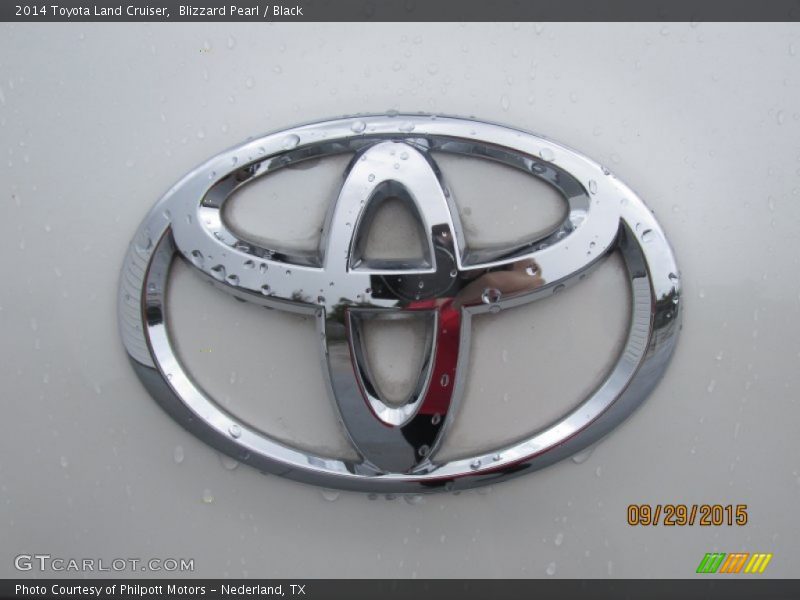 Blizzard Pearl / Black 2014 Toyota Land Cruiser