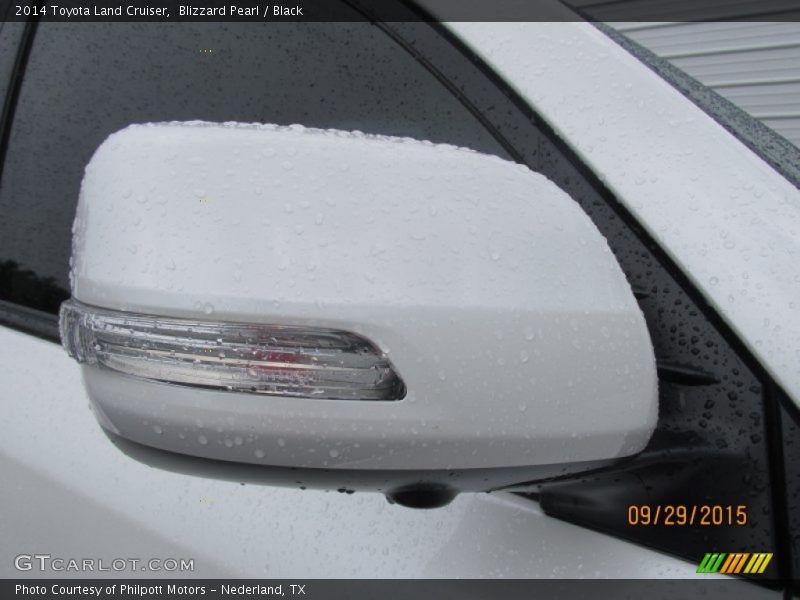 Blizzard Pearl / Black 2014 Toyota Land Cruiser