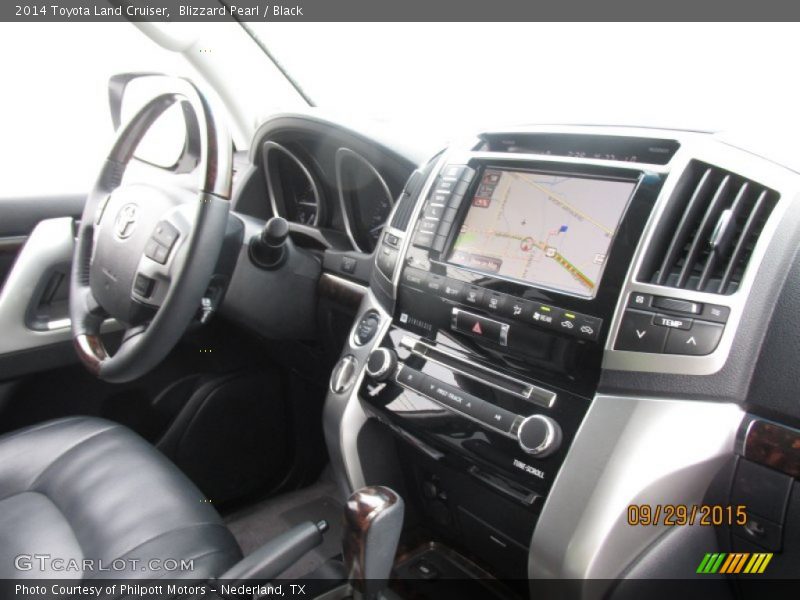 Blizzard Pearl / Black 2014 Toyota Land Cruiser
