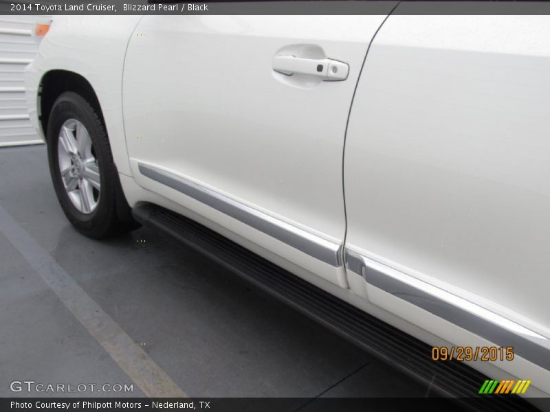 Blizzard Pearl / Black 2014 Toyota Land Cruiser