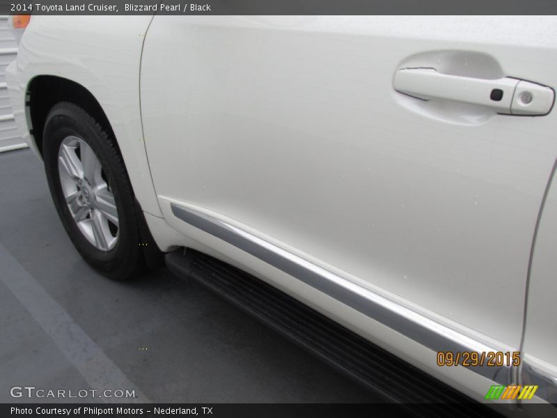 Blizzard Pearl / Black 2014 Toyota Land Cruiser