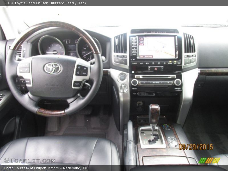 Blizzard Pearl / Black 2014 Toyota Land Cruiser