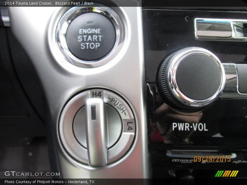 Blizzard Pearl / Black 2014 Toyota Land Cruiser