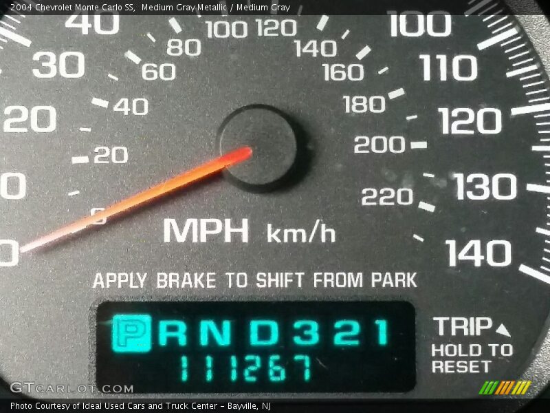 Medium Gray Metallic / Medium Gray 2004 Chevrolet Monte Carlo SS