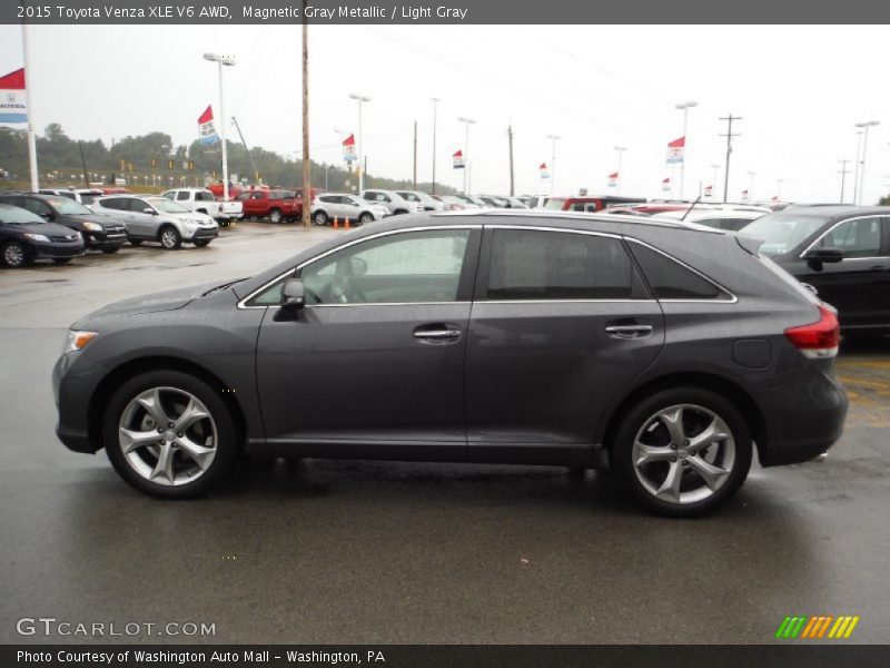 Magnetic Gray Metallic / Light Gray 2015 Toyota Venza XLE V6 AWD
