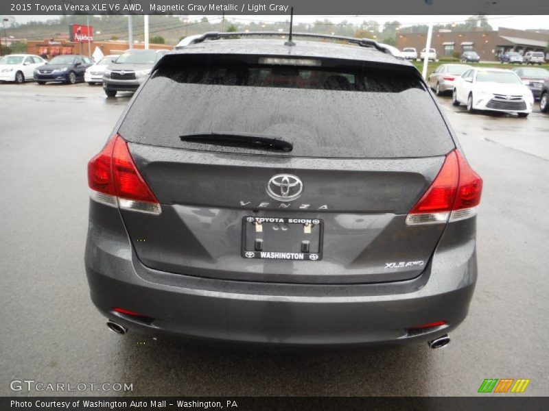 Magnetic Gray Metallic / Light Gray 2015 Toyota Venza XLE V6 AWD