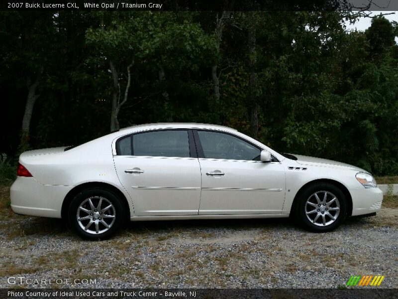White Opal / Titanium Gray 2007 Buick Lucerne CXL