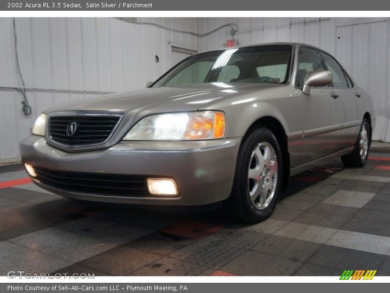 Satin Silver / Parchment 2002 Acura RL 3.5 Sedan