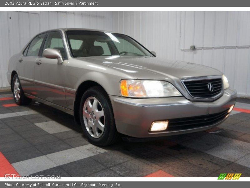 Satin Silver / Parchment 2002 Acura RL 3.5 Sedan