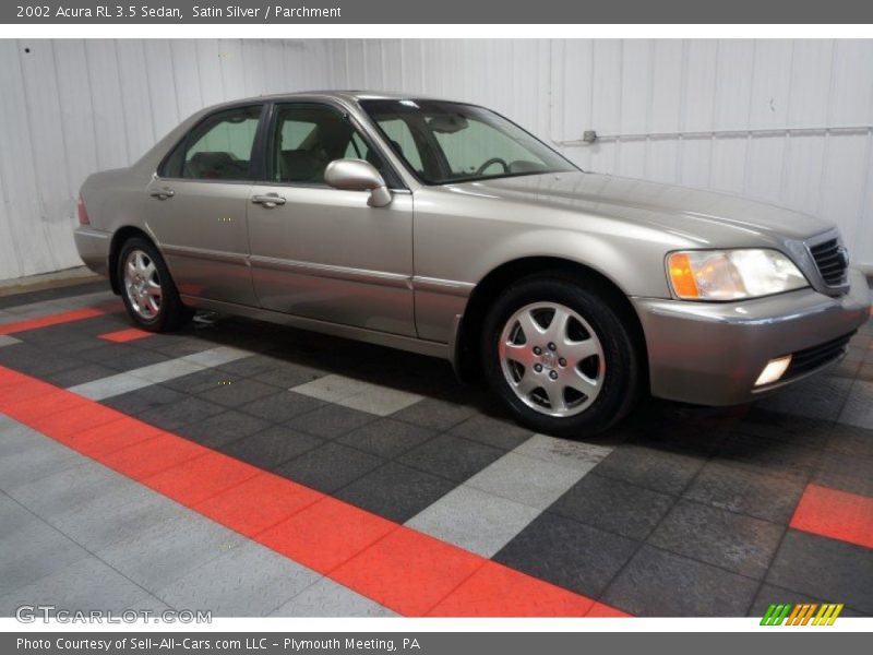 Satin Silver / Parchment 2002 Acura RL 3.5 Sedan