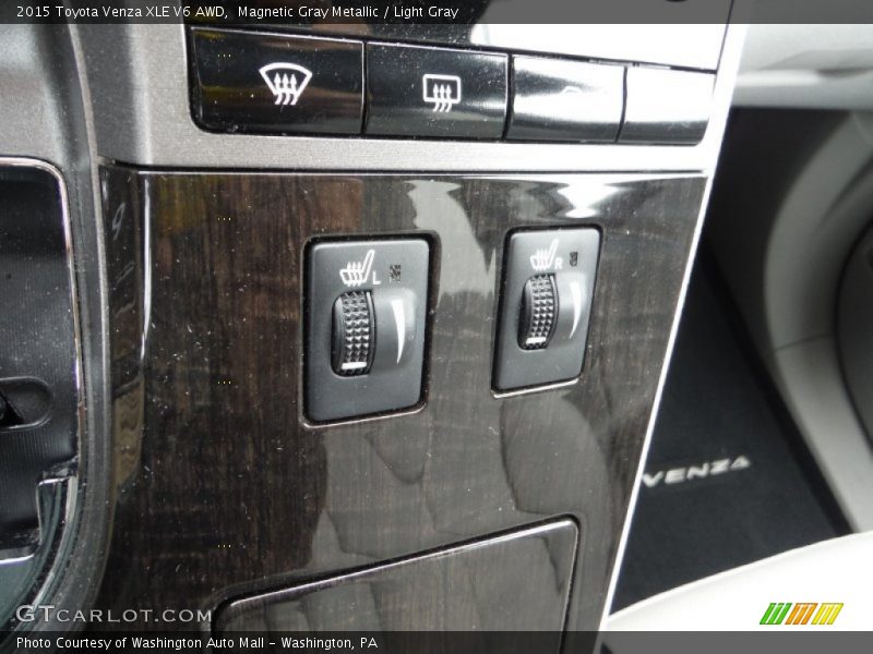 Magnetic Gray Metallic / Light Gray 2015 Toyota Venza XLE V6 AWD