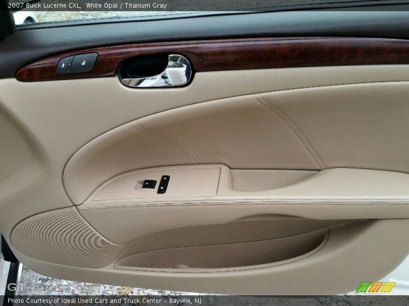 White Opal / Titanium Gray 2007 Buick Lucerne CXL