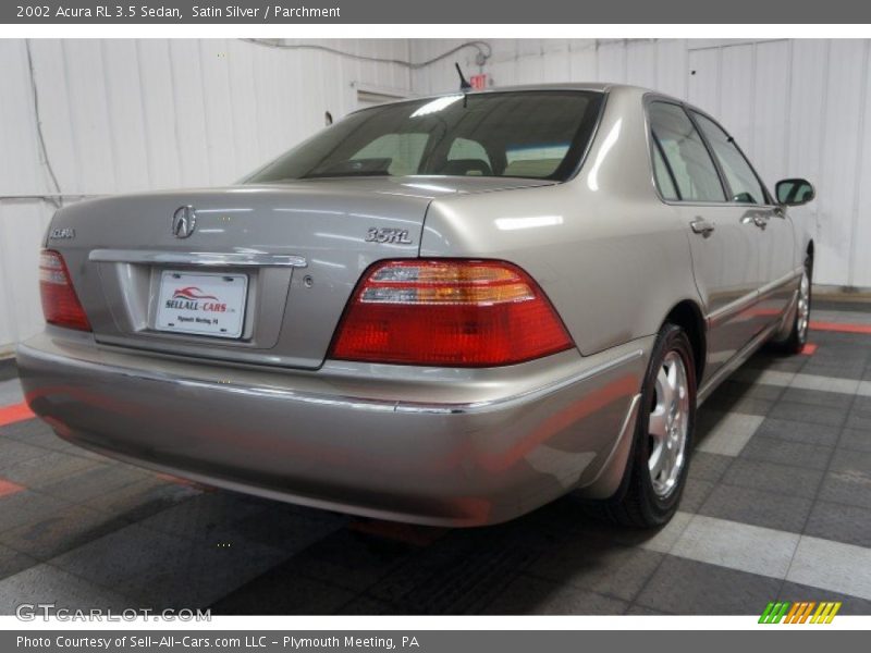 Satin Silver / Parchment 2002 Acura RL 3.5 Sedan