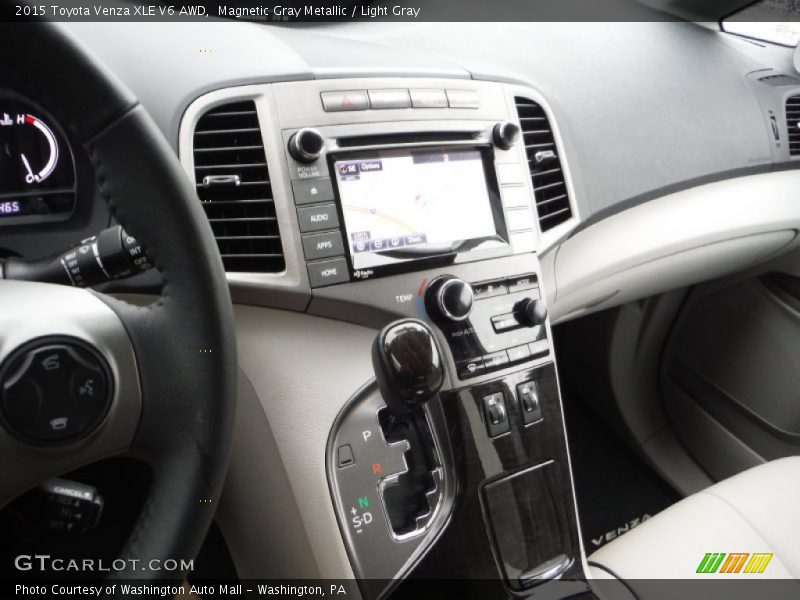 Magnetic Gray Metallic / Light Gray 2015 Toyota Venza XLE V6 AWD