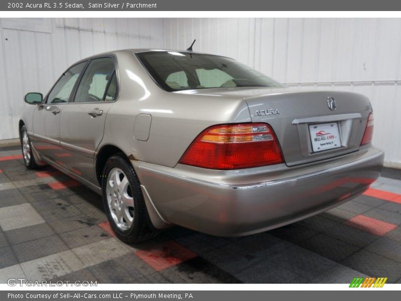 Satin Silver / Parchment 2002 Acura RL 3.5 Sedan