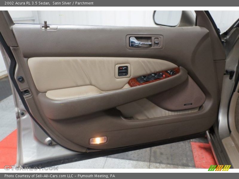 Satin Silver / Parchment 2002 Acura RL 3.5 Sedan