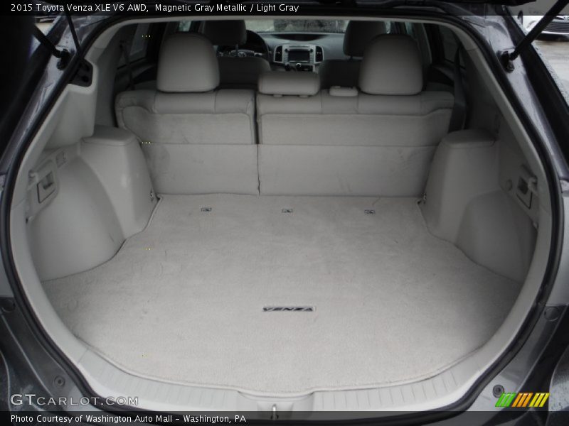 Magnetic Gray Metallic / Light Gray 2015 Toyota Venza XLE V6 AWD