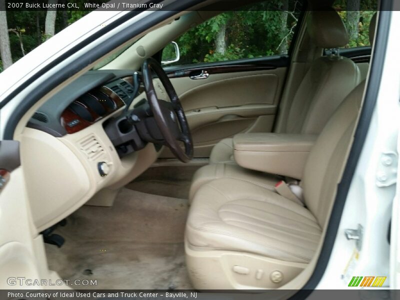 White Opal / Titanium Gray 2007 Buick Lucerne CXL
