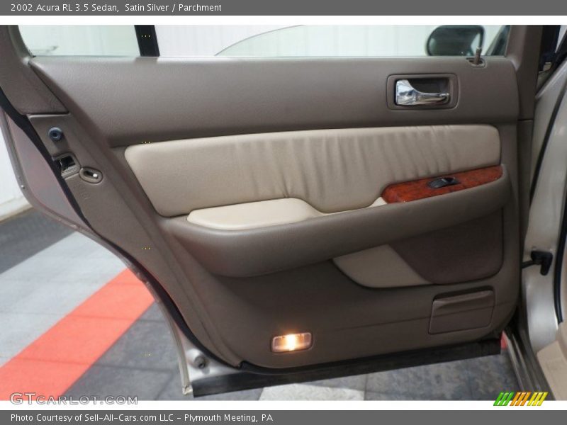 Satin Silver / Parchment 2002 Acura RL 3.5 Sedan