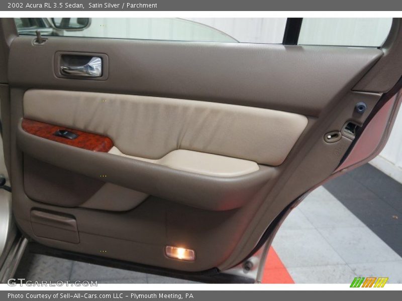 Satin Silver / Parchment 2002 Acura RL 3.5 Sedan