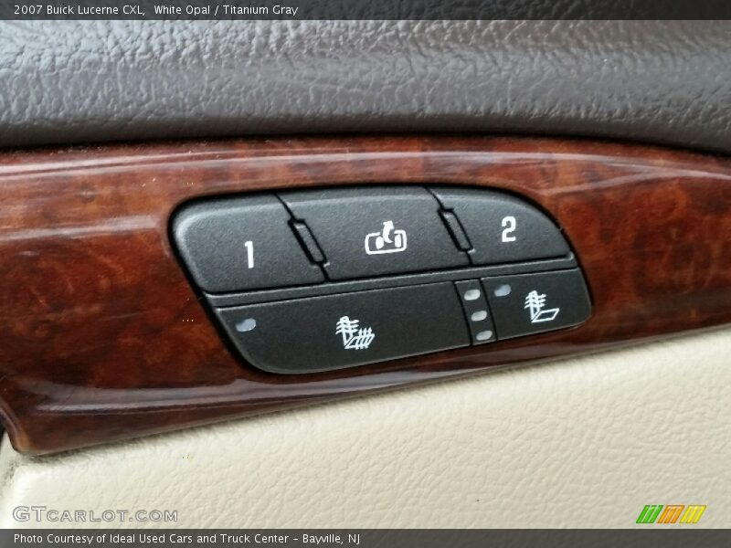 White Opal / Titanium Gray 2007 Buick Lucerne CXL