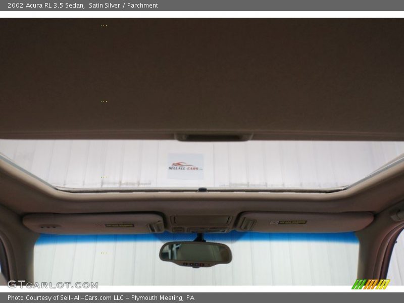 Satin Silver / Parchment 2002 Acura RL 3.5 Sedan