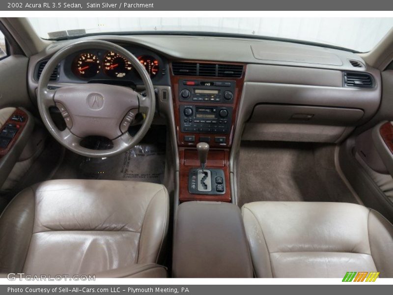 Satin Silver / Parchment 2002 Acura RL 3.5 Sedan