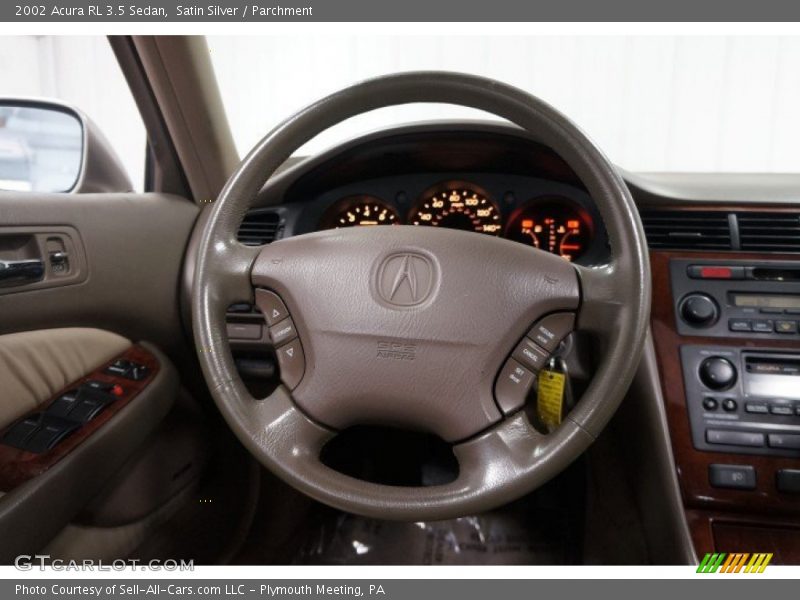 Satin Silver / Parchment 2002 Acura RL 3.5 Sedan