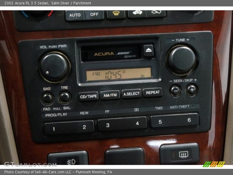 Satin Silver / Parchment 2002 Acura RL 3.5 Sedan