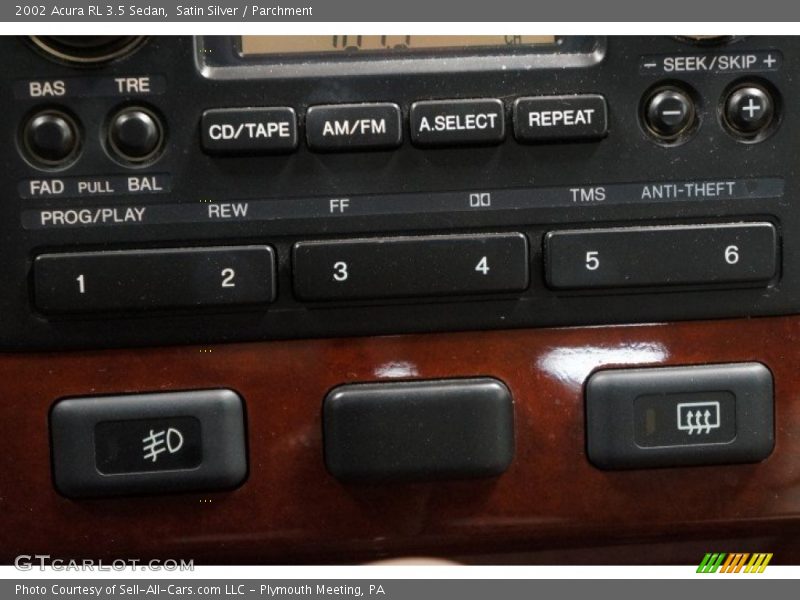 Satin Silver / Parchment 2002 Acura RL 3.5 Sedan
